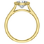 Megan Channel Baguette Bezel Setting