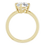 Frances Tilted Solitaire Setting