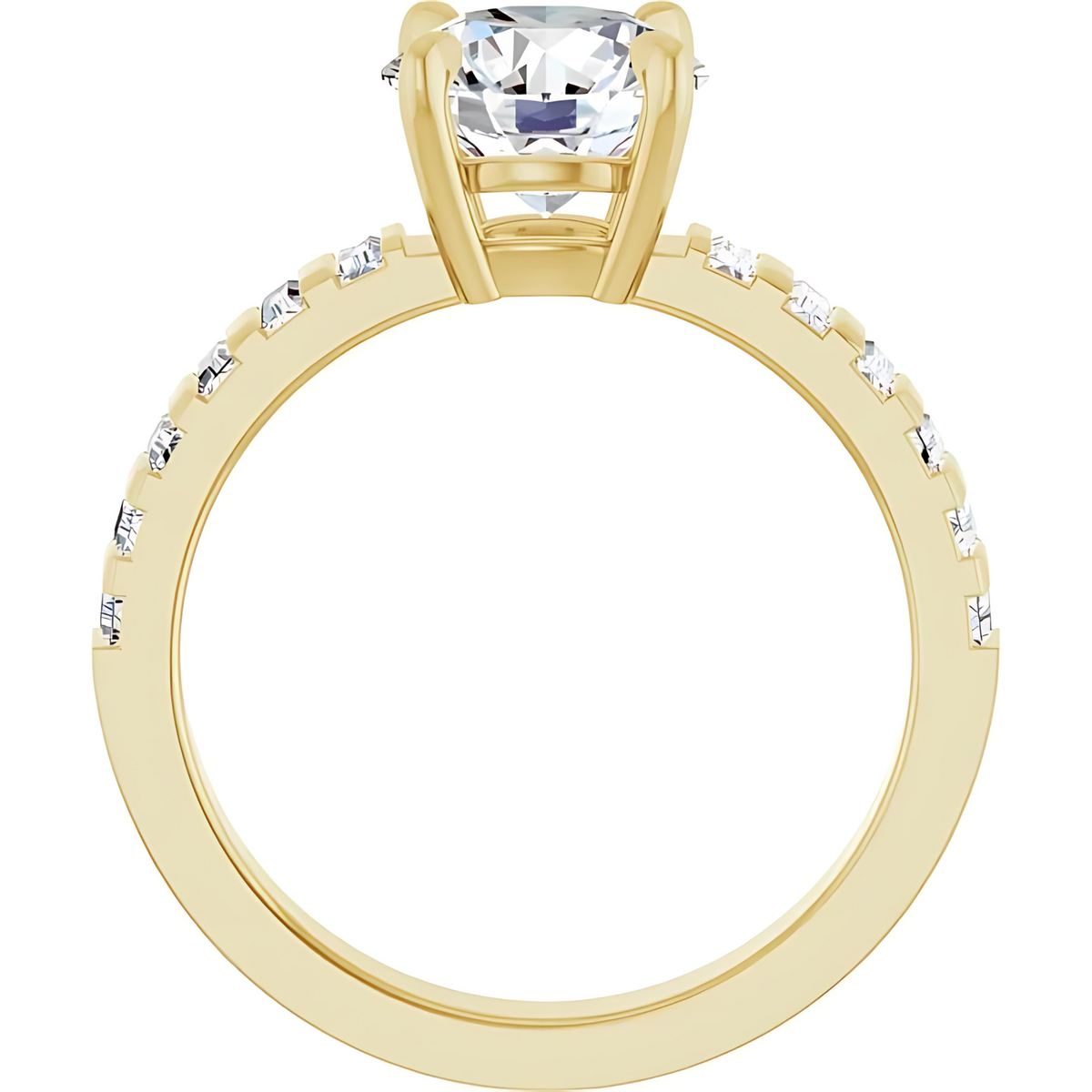 Ashton Baguette Accented Setting