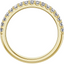 Chloe Pavé Diamond Double Row Wedding Ring