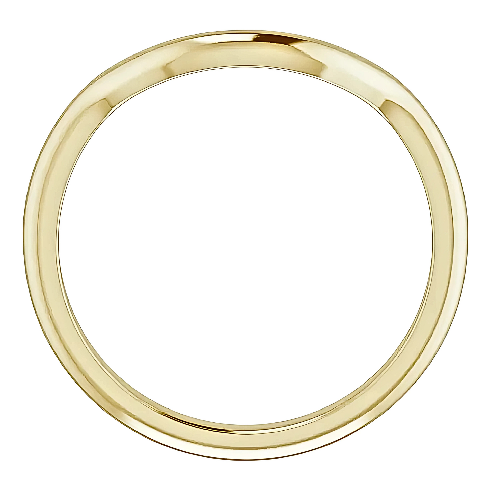 Caroline Curved Wedding Ring