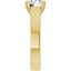 Beatrice Double Claw Prong Cathedral Solitaire Setting