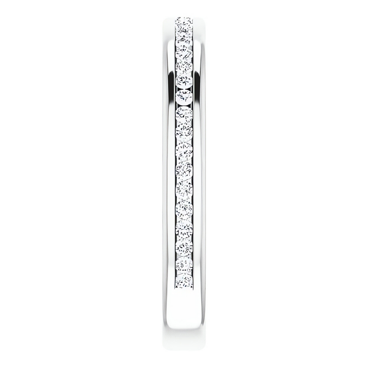 Helena Channel Diamond Wedding Ring
