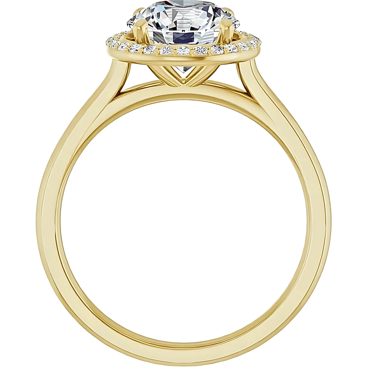 Audrey Halo Setting