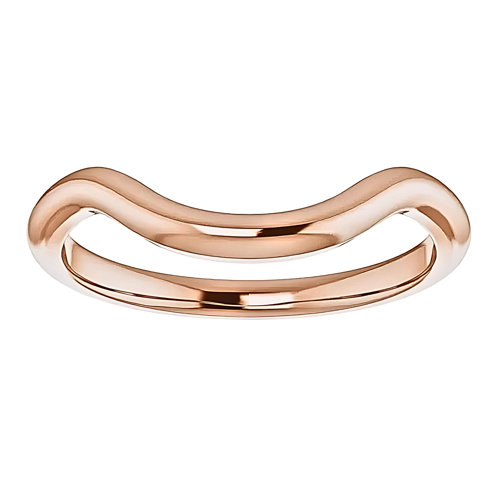 Caroline Curved Wedding Ring
