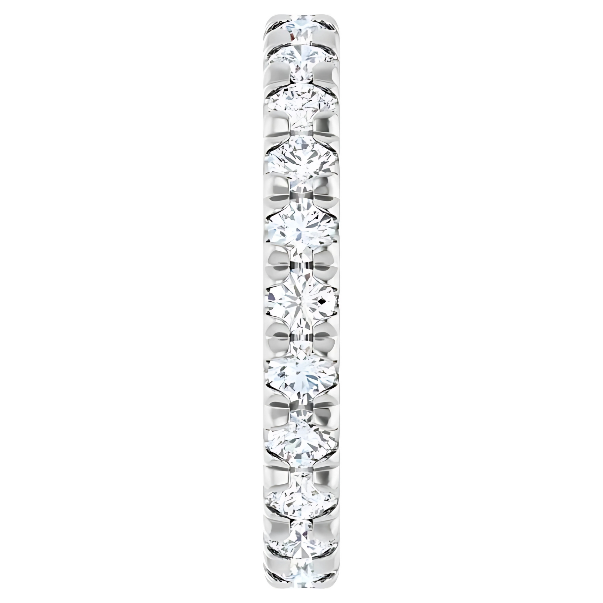 Ruthie French Pavé Diamond Eternity Ring