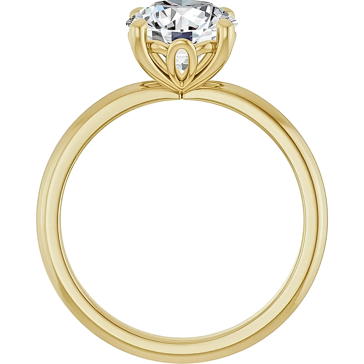 Penelope Tulip Solitaire Setting