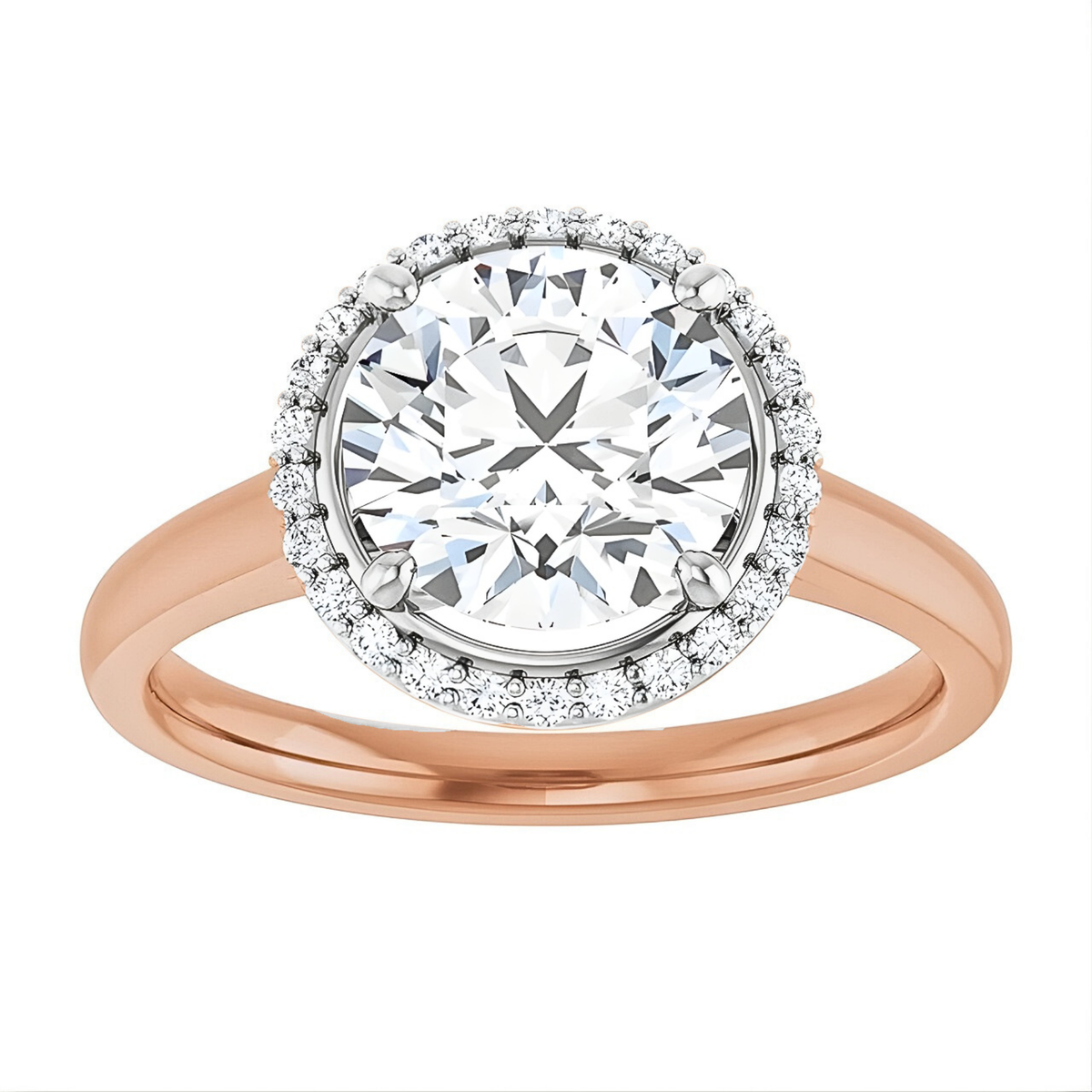 Audrey Halo Setting