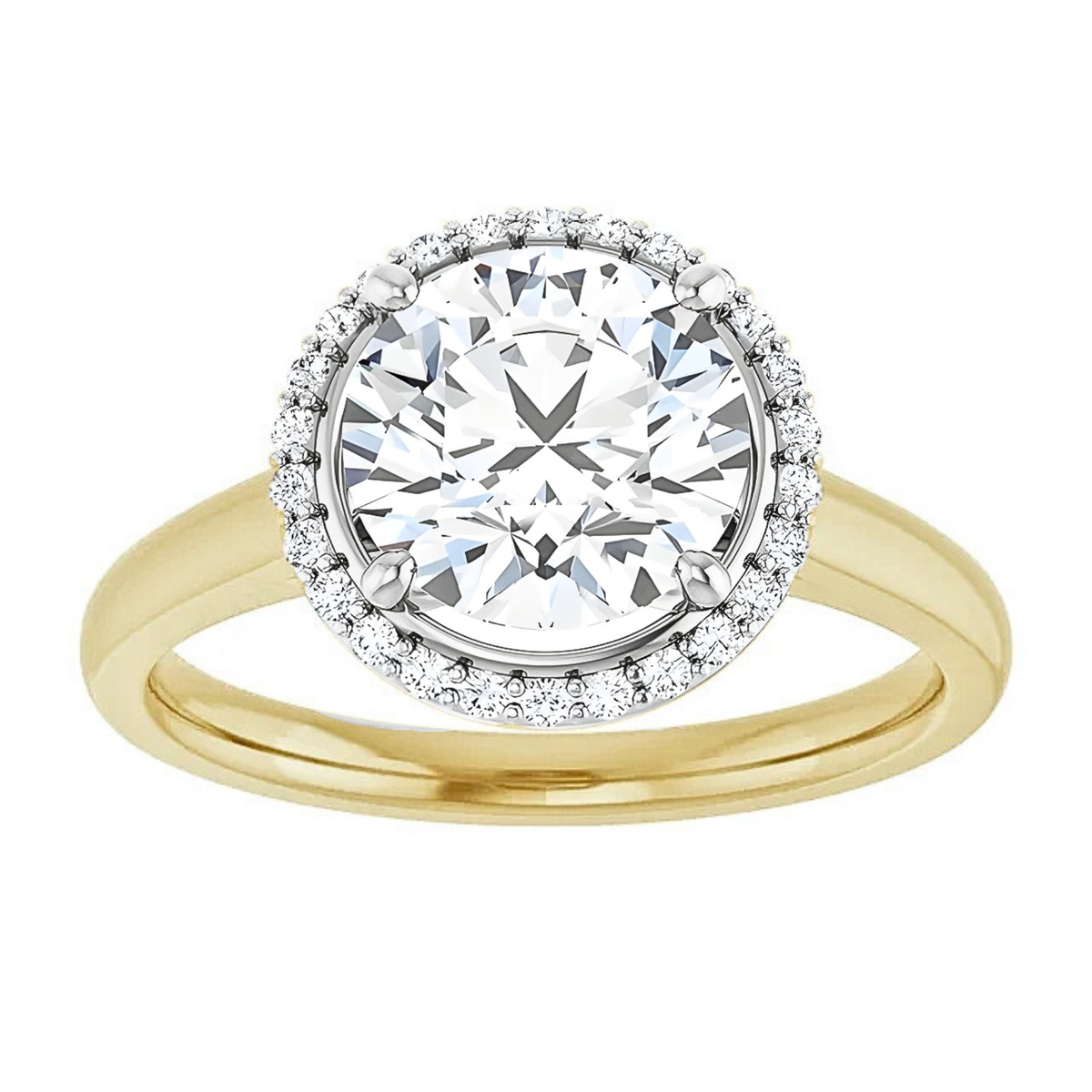 Audrey Halo Setting
