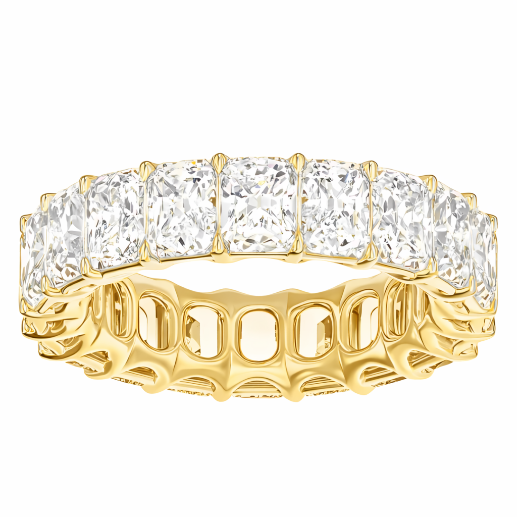 August Radiant Lab Grown Diamond Eternity Ring