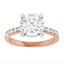 Eloise Hidden Halo French Pavé Setting