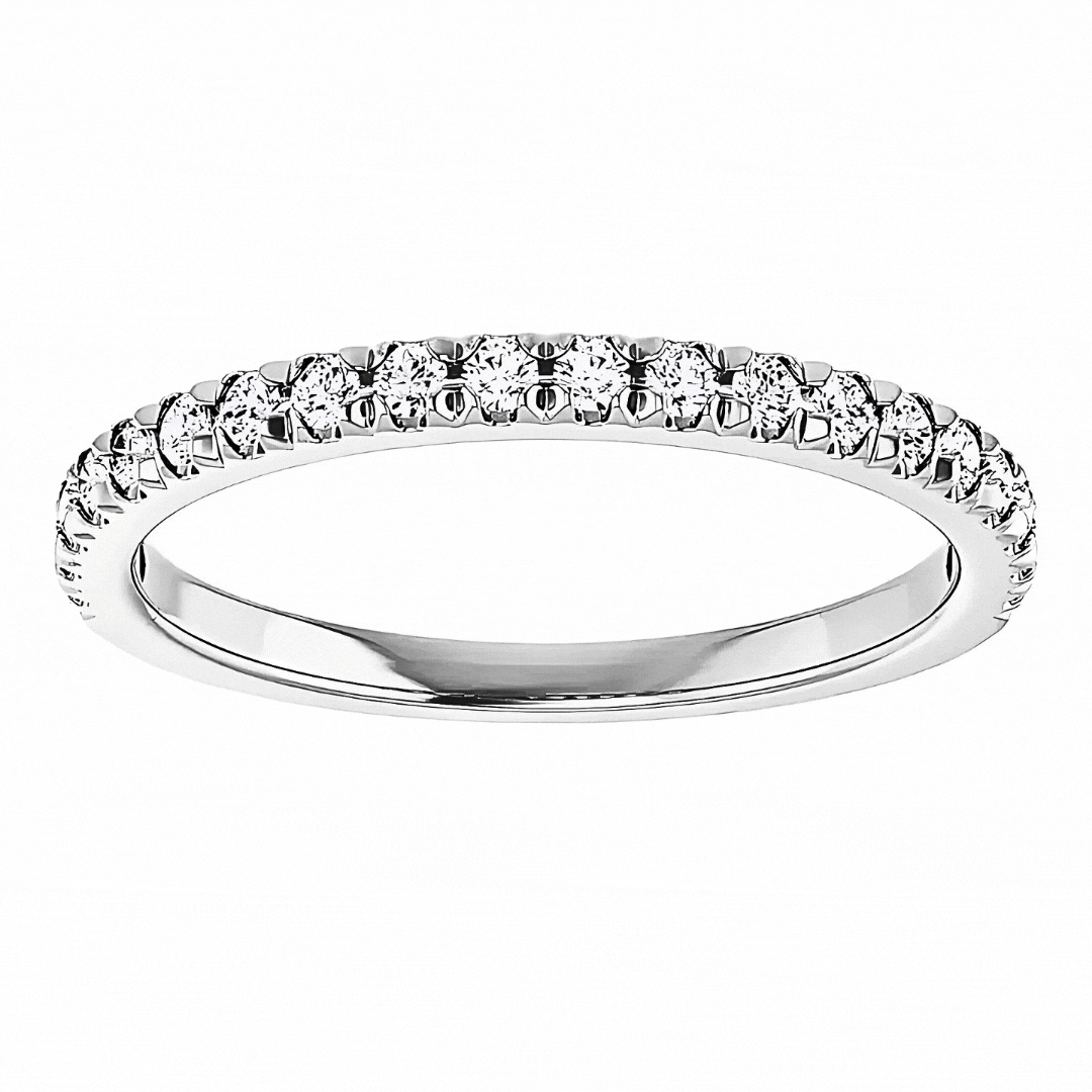 Ruthie French Pavé Diamond Wedding Ring