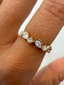 Sarah Wave Diamond Ring