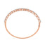 Daisy Pear & Marquise Lab Grown Diamond Overlap Bangle Bracelet