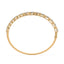 Daisy Pear & Marquise Lab Grown Diamond Overlap Bangle Bracelet