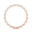 Parker East-West Oval Double Bezel Prong Lab Grown Diamond Tennis Bracelet