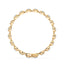 Parker East-West Oval Double Bezel Prong Lab Grown Diamond Tennis Bracelet