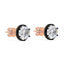 Elsie Georgian Button Back Lab Grown Diamond Stud Earrings