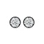 Elsie Georgian Button Back Lab Grown Diamond Stud Earrings