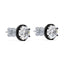 Elsie Georgian Button Back Lab Grown Diamond Stud Earrings