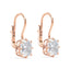 Aspen Old Mine Lab Grown Diamond Bezel Prong Drop Earrings