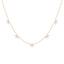 Genevieve Floral Marquise Lab Grown Diamond Necklace