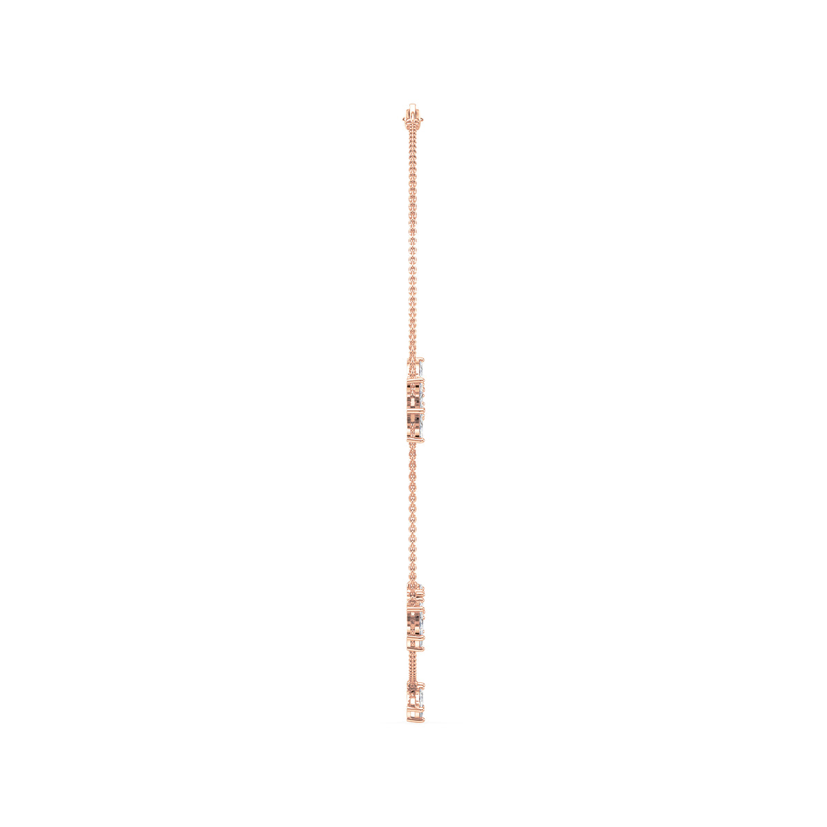Genevieve Floral Marquise Lab Grown Diamond Necklace