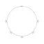 Genevieve Floral Marquise Lab Grown Diamond Necklace