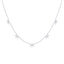 Genevieve Floral Marquise Lab Grown Diamond Necklace