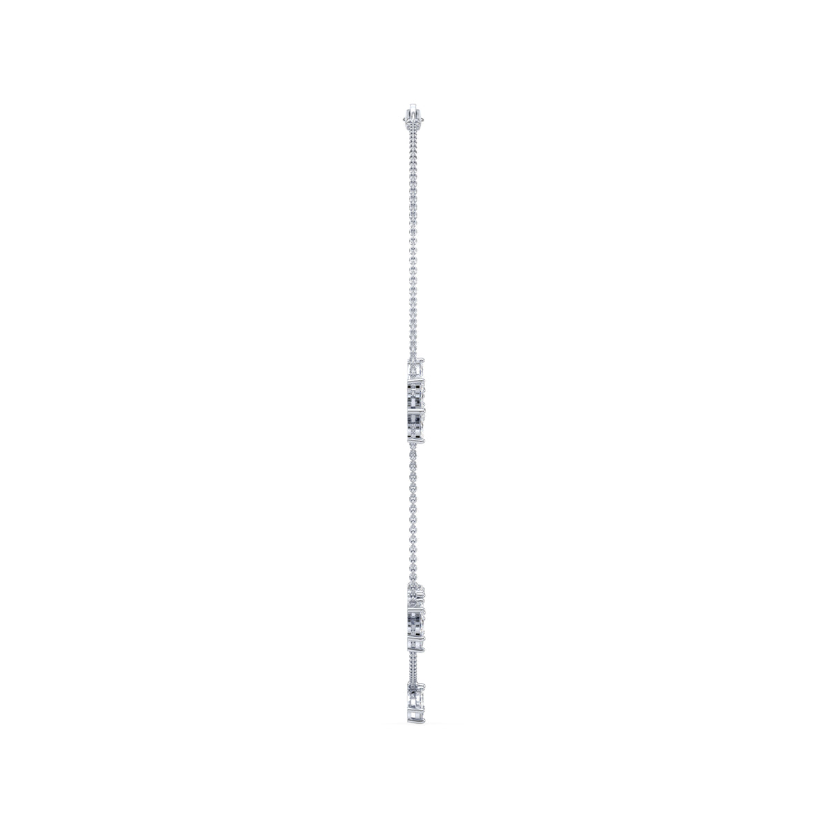 Genevieve Floral Marquise Lab Grown Diamond Necklace