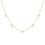 Genevieve Floral Marquise Lab Grown Diamond Necklace