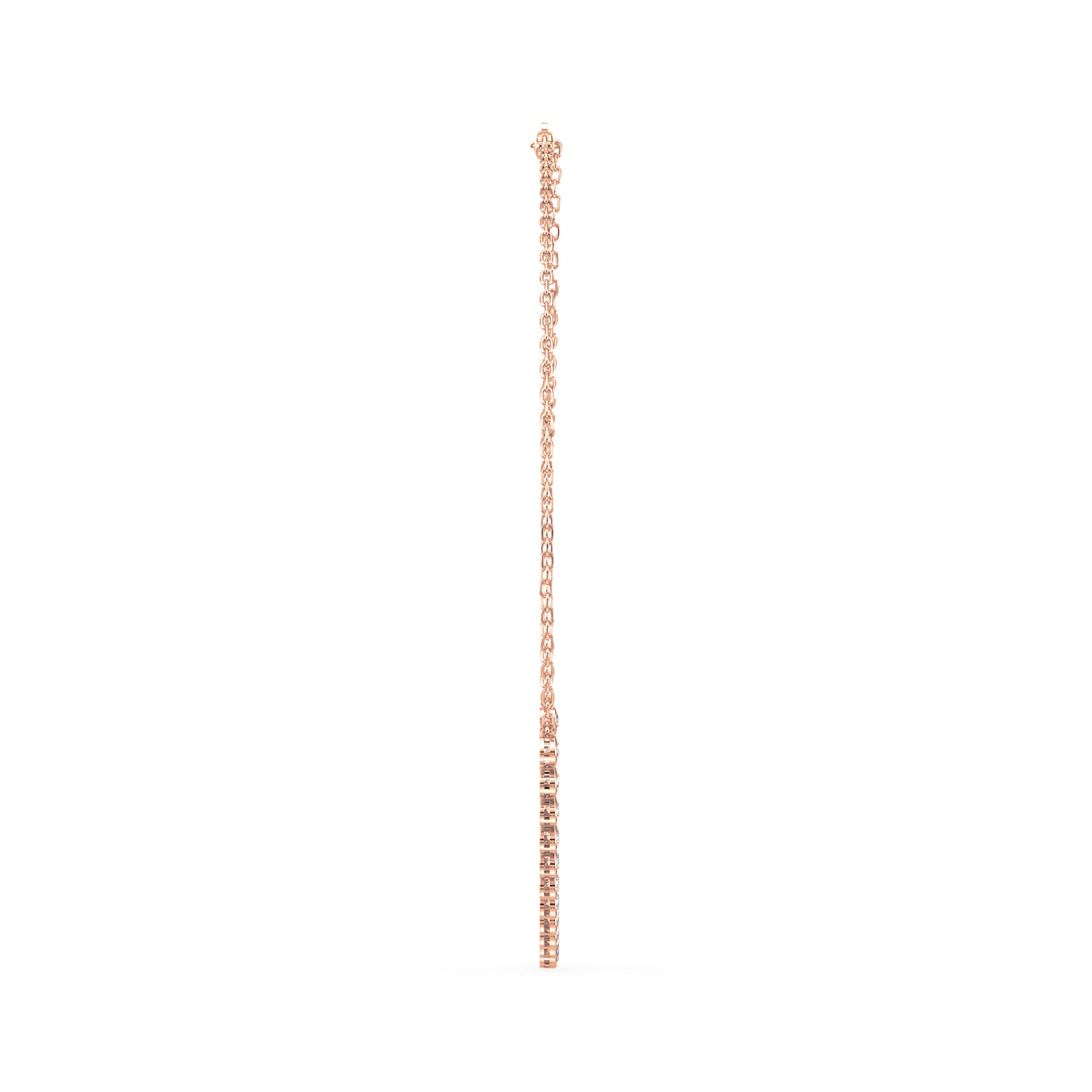 Juliette Bezel Oval Lab Grown Diamond Petal Necklace