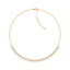 Juliette Bezel Oval Lab Grown Diamond Petal Necklace