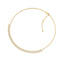 Juliette Bezel Oval Lab Grown Diamond Petal Necklace