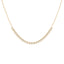 Juliette Bezel Oval Lab Grown Diamond Petal Necklace