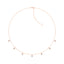 Sophia Pear Lab Grown Diamond Bezel Droplet Necklace