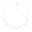 Sophia Pear Lab Grown Diamond Bezel Droplet Necklace