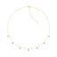 Sophia Pear Lab Grown Diamond Bezel Droplet Necklace