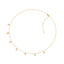 Sophia Pear Lab Grown Diamond Bezel Droplet Necklace