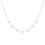 Sophia Pear Lab Grown Diamond Bezel Droplet Necklace