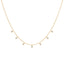 Sophia Pear Lab Grown Diamond Bezel Droplet Necklace