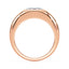 Serena East West Oval Lab Grown Diamond Dome Ring