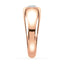 Serena East West Oval Lab Grown Diamond Dome Ring