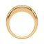 Serena East West Oval Lab Grown Diamond Dome Ring