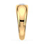 Serena East West Oval Lab Grown Diamond Dome Ring