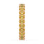 Greer Fancy Yellow Oval Lab Grown Diamond Eternity Ring
