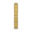 Greer Fancy Yellow Oval Lab Grown Diamond Eternity Ring