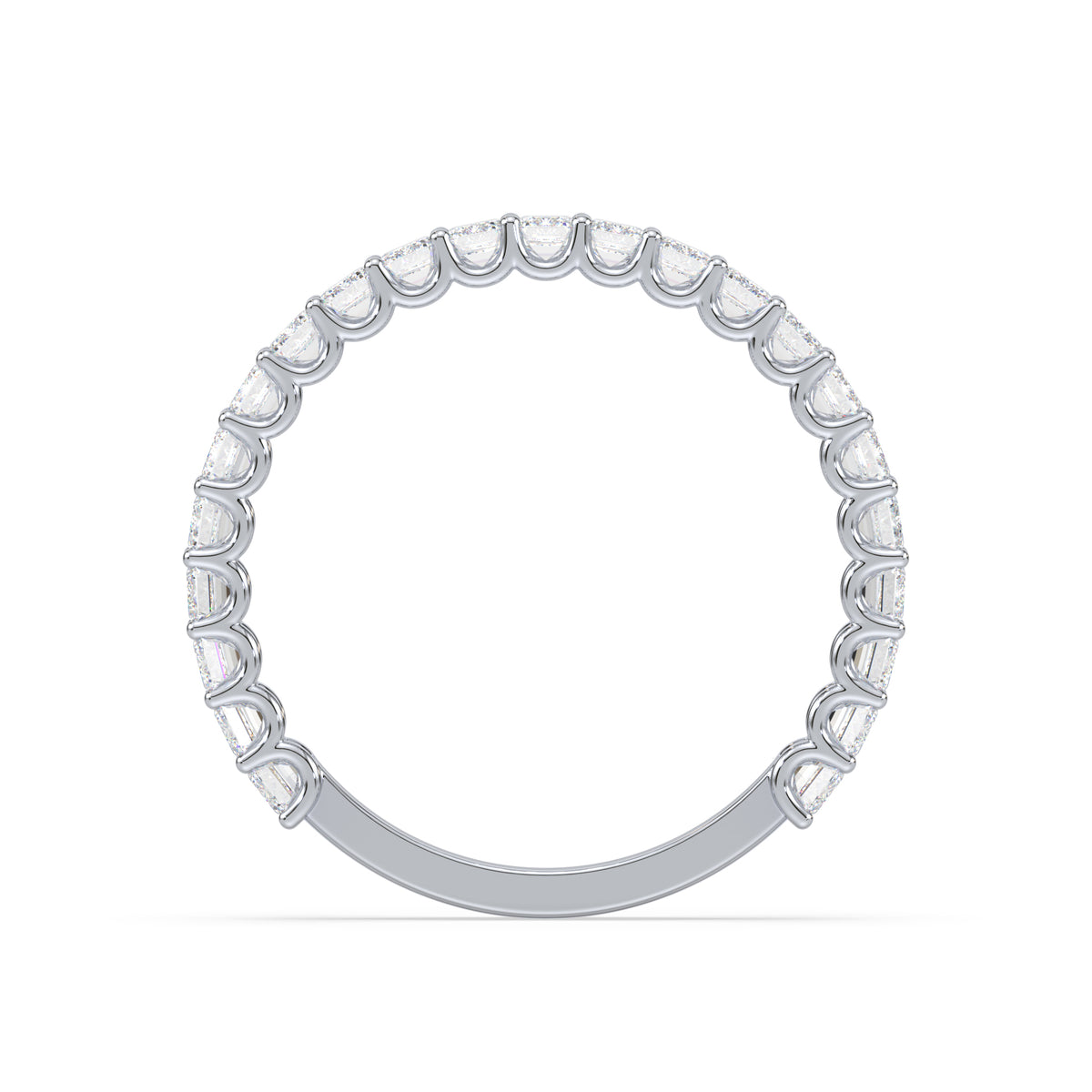 Tess Emerald Lab Grown Diamond 3/4 Eternity Ring