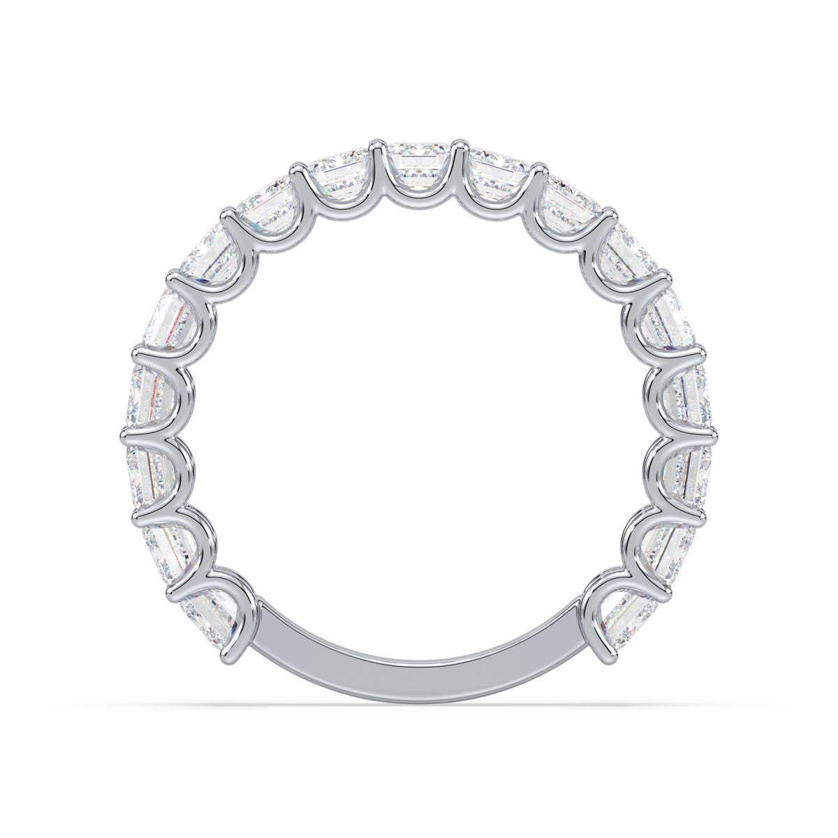 Tess Emerald Lab Grown Diamond 3/4 Eternity Ring