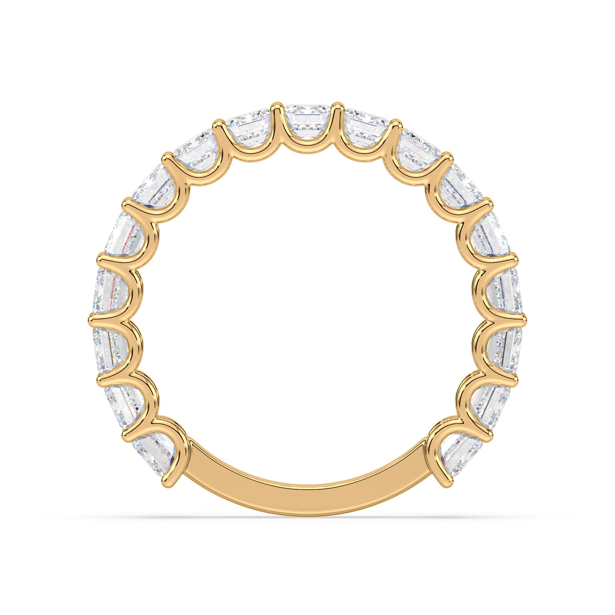 Tess Emerald Lab Grown Diamond 3/4 Eternity Ring